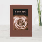 BEDANKT Administratieve Professionals Dag COCOA (Achterkant)