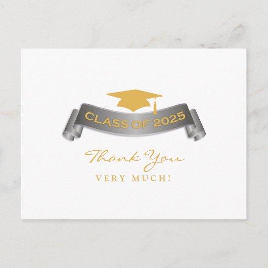 Bedankt Afstuderen Class of 2025 Briefkaart (Voorkant)