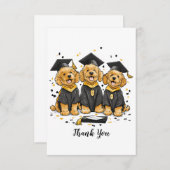 Bedankt Afstuderen Goldendoodle Dogs (Voorkant / Achterkant)