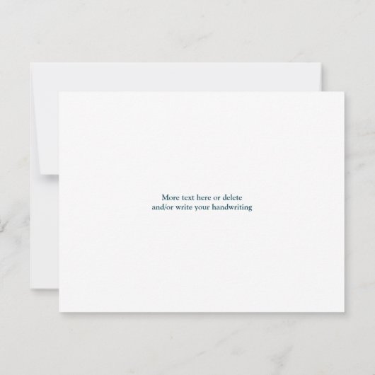 Bedankt Afstuderen Klasse van 2025 Kaart (Achterkant)