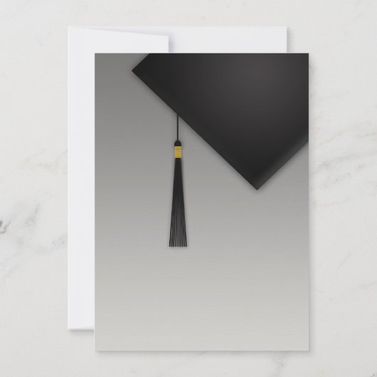 Bedankt Afstuderen zwart Pet (Achterkant)