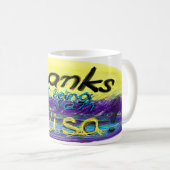 BEDANKT Alisa! Koffiemok (Voorkant rechts)