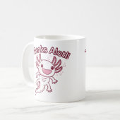 Bedankt Alotl! - AXOLOTL Koffiemok (Voorkant links)
