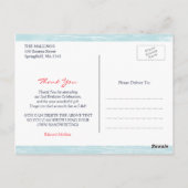 Bedankt Anchor Whale Briefkaart (Achterkant)