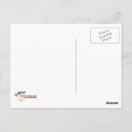 Bedankt Apples Briefkaart (Achterkant)