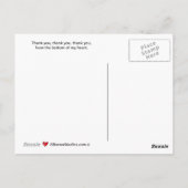 Bedankt_B_ Ansichtkaart Briefkaart (Achterkant)