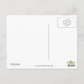 Bedankt Baby Frog Briefkaart (Achterkant)