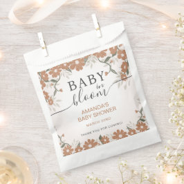 Bedankt Baby in Bloom Shower Floral Bedankzakje