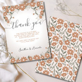 Bedankt Baby in Bloom Spring Daisy Shower