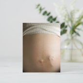 Bedankt, Baby shower Cadeaus Briefkaart (Staand voorkant)