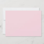 Bedankt Baby shower Flat Kaart (Achterkant)