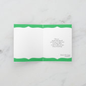 Bedankt Baby shower fotokaart (Binnen)