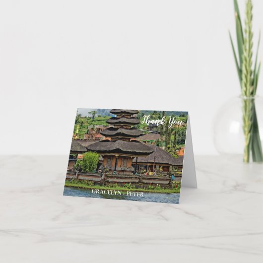 Bedankt Bali (Voorkant)