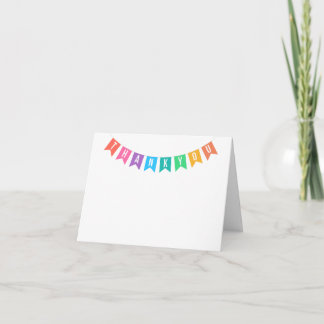 Bedankt Banner Briefpapier