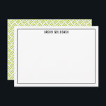 BEDANKT BAR MITZVAH modern effen grid limoen zwart<br><div class="desc">door kat massard >> https://linktr.ee/simplysweetpaperie <<<<< Een eenvoudige, stijlvolle manier om u te bedanken voor uw bezoek aan uw gast. Opstelling als sjabloon is het eenvoudig voor u om uw eigen details toe te voegen, of de aanpassingsknoop te raken en u kunt tekst, doopvonten, grootte enz. TIP toevoegen of veranderen:...</div>