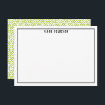 BEDANKT BAR MITZVAH modern effen grid limoen zwart<br><div class="desc">door kat massard >> https://linktr.ee/simplysweetpaperie <<<<< Een eenvoudige, stijlvolle manier om u te bedanken voor uw bezoek aan uw gast. Opstelling als sjabloon is het eenvoudig voor u om uw eigen details toe te voegen, of de aanpassingsknoop te raken en u kunt tekst, doopvonten, grootte enz. TIP toevoegen of veranderen:...</div>