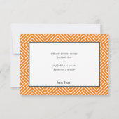 BEDANKT BAR MITZVAH modern geometrisch grijs sinaa (Achterkant)