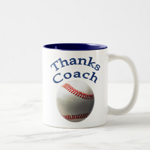 Bedankt Baseball Coach Gift Mokken