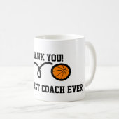 Bedankt basketbalcoach koffiemok (Voorkant rechts)