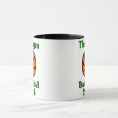 Bedankt basketbalcoach mok (Midden)