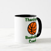 Bedankt basketbalcoach mok (Voorkant rechts)