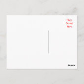 Bedankt Basset Hound Greeting Post Kaart (Achterkant)