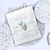 Bedankt Beary Much Waterverf Teddy Bear Bedankzakje