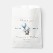 Bedankt Beary Much Waterverf Teddy Bear Bedankzakje (Voorkant)