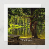 Bedankt Beauful Morning Light Sunrise Scripting (Voorkant / Achterkant)