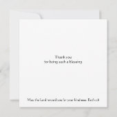 Bedankt Beauful Morning Light Sunrise Scripting (Achterkant)