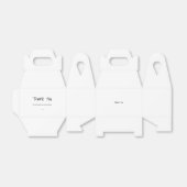 Bedankt Bedankdoosjes (Uitgevouwen)