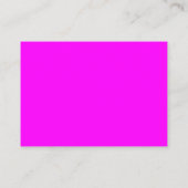 Bedankt, bedankt, magenta witte kaart (Achterkant)