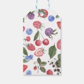 Bedankt Berry Much Shower Cadeaulabel (Achterkant)