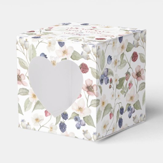 Bedankt Berry Sweet Vrijgezellenfeest Wild Berry F Bedankdoosjes (Voorkant Zijde)