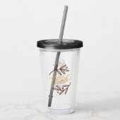 Bedankt Berry Veel Acryl Drinkbeker (Achterkant)