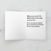 Bedankt beste baas Kaarten (Binnen)