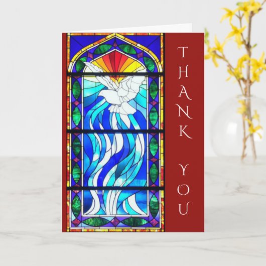 Bedankt Bevestiging Sponsor Kaart (Gele Bloem)