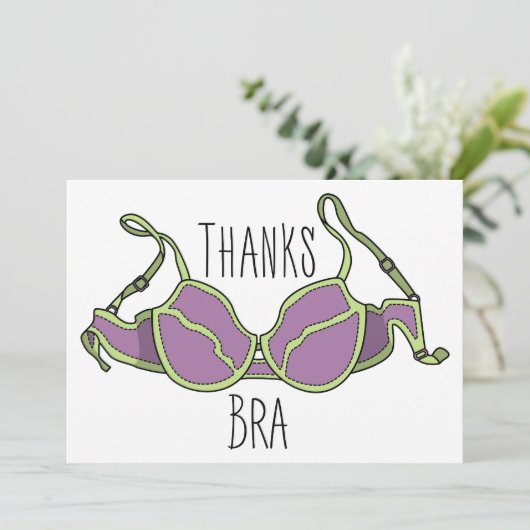 BEDANKT BH KAART (Staand voorkant)