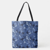 Bedankt blauw tote bag (Voorkant)