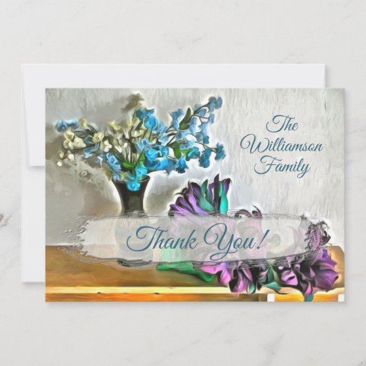 Bedankt Bloemen 2190 Kaart (Voorkant)