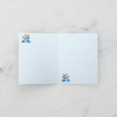 Bedankt Blue Monogram B voor kinderen (Binnen)