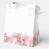 Bedankt Blush Rozen Baby shower Bedankdoosjes (Achterkant)