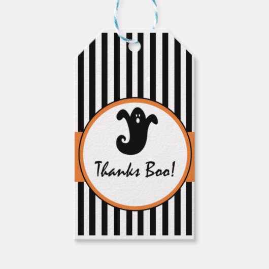 Bedankt Boo Cadeau Labels Cadeaulabel (Voorkant)