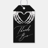 Bedankt Boo Halloween Vrijgezellenfeest Favor Tag Cadeaulabel (Voorkant)