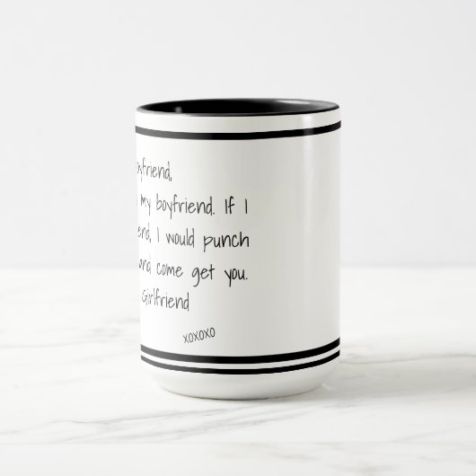 Bedankt Boyfriend Mok (Midden)