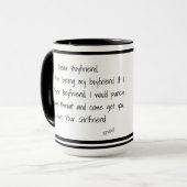 Bedankt Boyfriend Mok (Voorkant links)