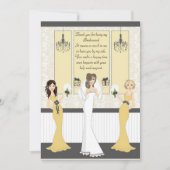 Bedankt Bridesmaid Kaart (Voorkant)