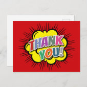 Bedankt Briefkaart (Voorkant / Achterkant)