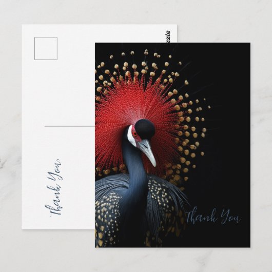 Bedankt Briefkaart (Voorkant / Achterkant)