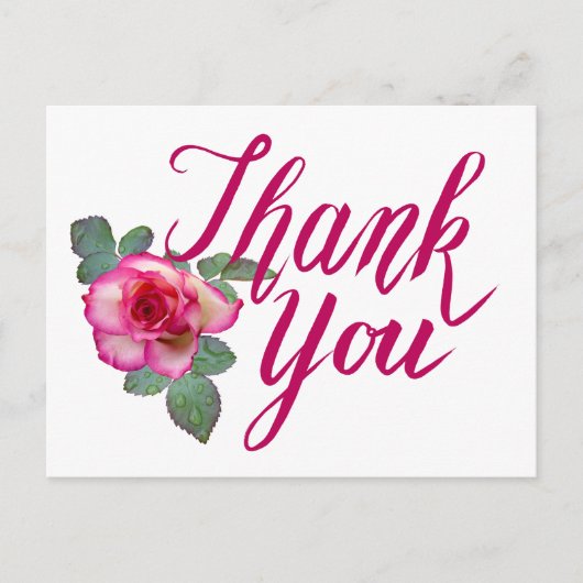 Bedankt Briefkaart (Voorkant)